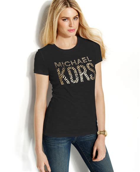 michael kors ladies t shirt|michael kors women's tops.